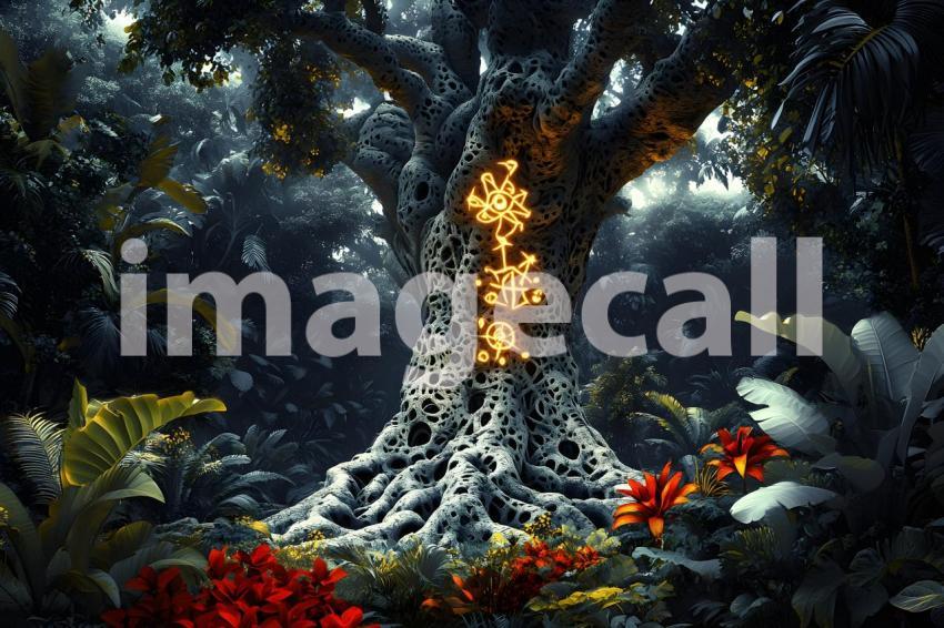 U3644368625 Amazonian Spirit Tree A towering ancient tree in  29ac0712 c74a 4d51 9d38 b08cd2a679d3 2