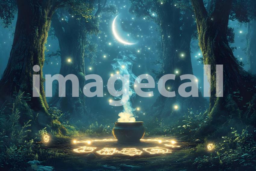 Abc1323 A mystical witchcraft scene in an ancient forest at t 786db44a f727 48bf 9f19 6ecf59c771b5 3