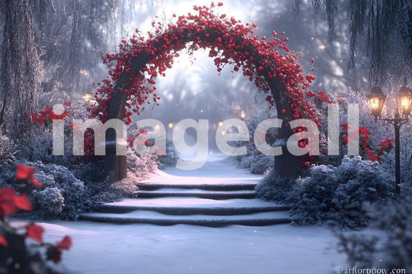 Abc1323 black gothic Christmas backdrop  backdrop with outdoo 83e577d0 a47a 4313 bae4 5b547084787a 0