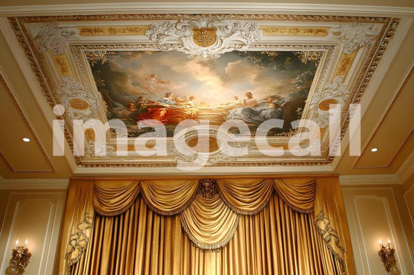 Abc1323 Baroque Ceiling Fresco with Regal Curtains A majestic b 9aa6b7ff 9f6c 4e32 9f17 3f04e8ec658e part4