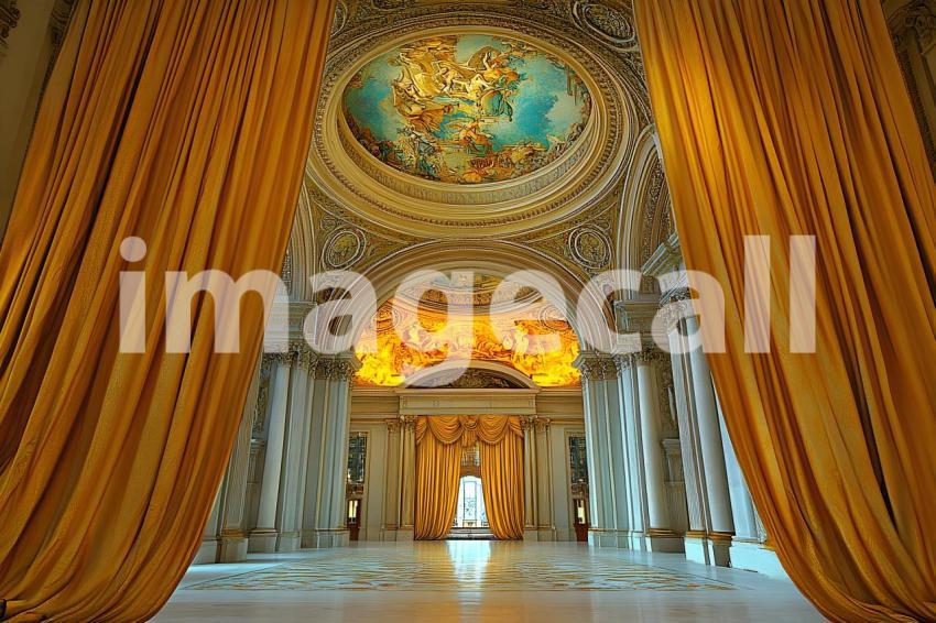 Abc1323 Baroque Ceiling Fresco with Regal Curtains A majestic b d56e3ea2 79ec 4d3f a9bf b6d4a72fede6 part2