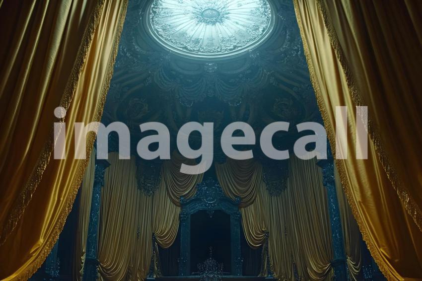 Abc1323 Baroque Ceiling Fresco with Regal Curtains A majestic b f87065cc 1158 42fd 8836 8a37826e42f0 part1
