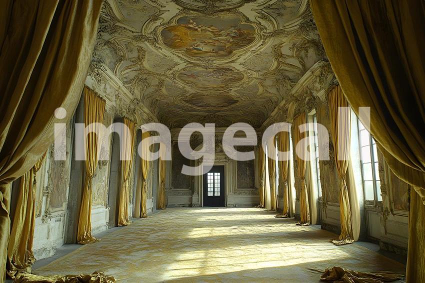 Abc1323 Baroque Ceiling Fresco with Regal Curtains A majestic b 4e9b9a94 5f01 44ab b96d 6985a130be15 part1