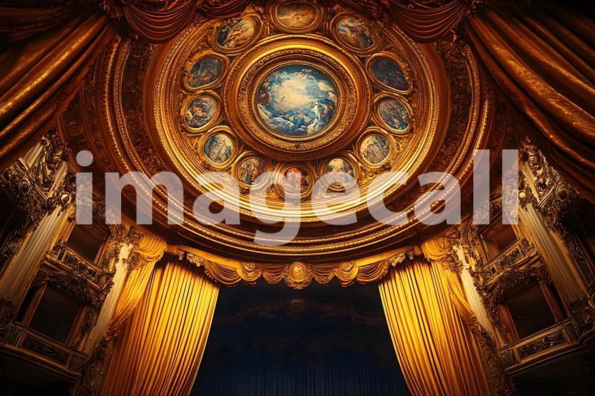 Abc1323 Baroque Ceiling Fresco with Regal Curtains A majestic b 4e9b9a94 5f01 44ab b96d 6985a130be15 part4
