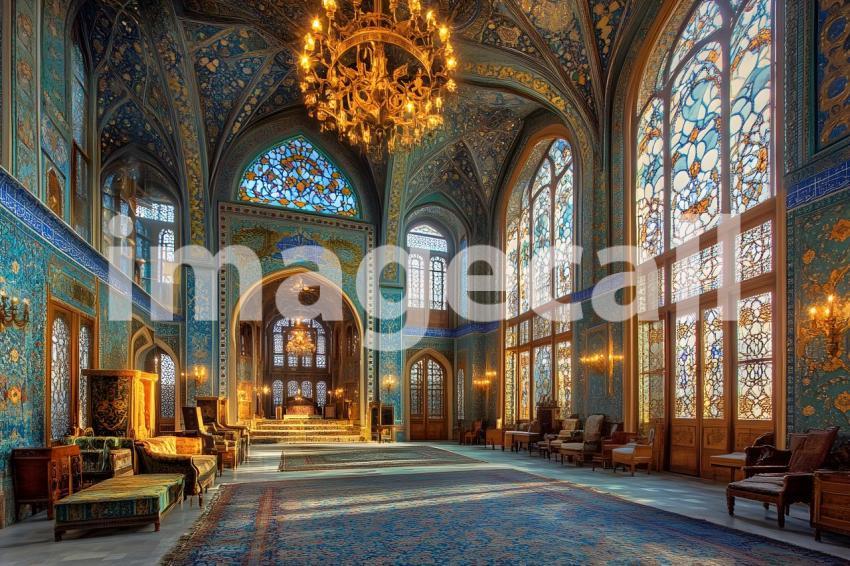 U3644368625 Persian Palace Hall A luxurious Persian style pal c2518210 d81c 4bff a591 5fcfb71de6d7 3