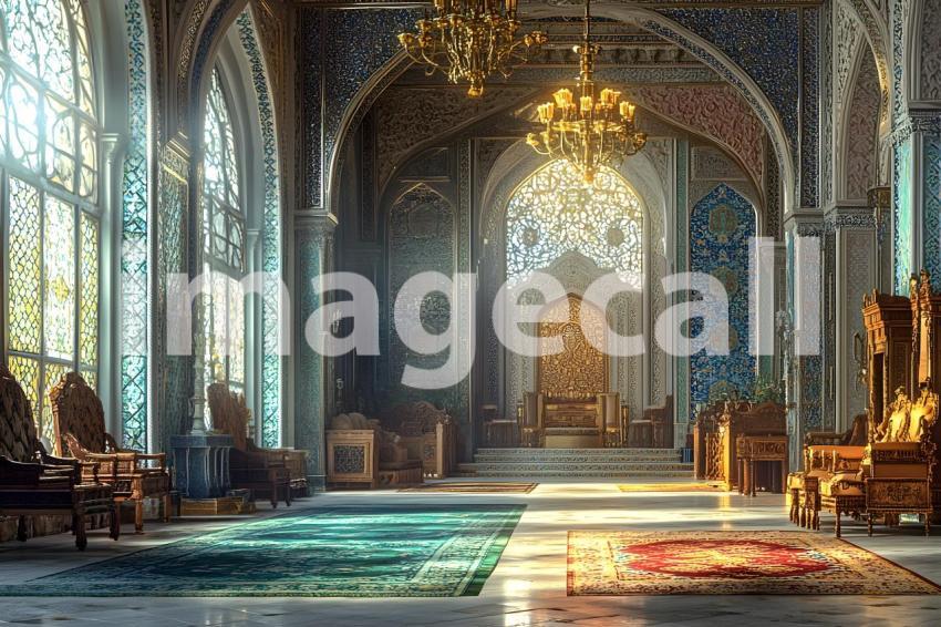 U3644368625 Persian Palace Hall A luxurious Persian style pal ca65b993 cb02 49ce a403 87158fff9d15 2