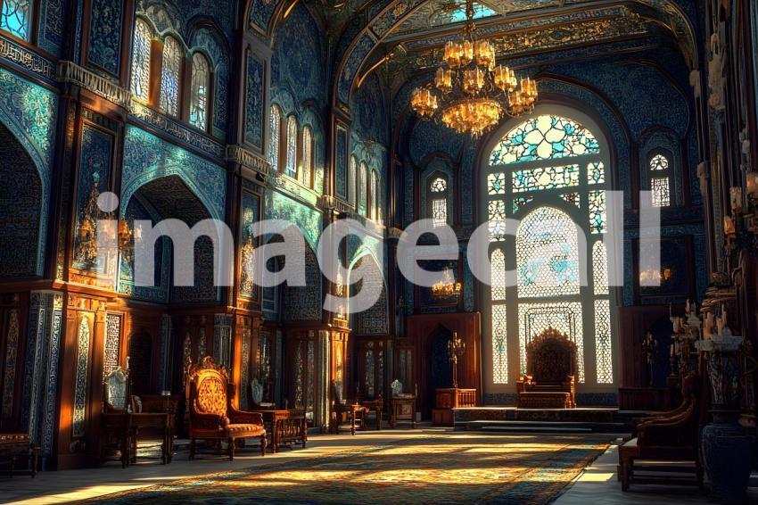 U3644368625 Persian Palace Hall A luxurious Persian style pal f64816ec ddd8 492a aaba 1177a0ce644d 0