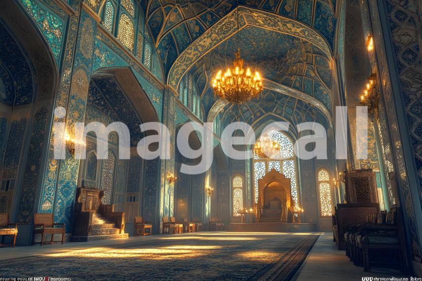 U3644368625 Persian Palace Hall A luxurious Persian style pal f64816ec ddd8 492a aaba 1177a0ce644d 3