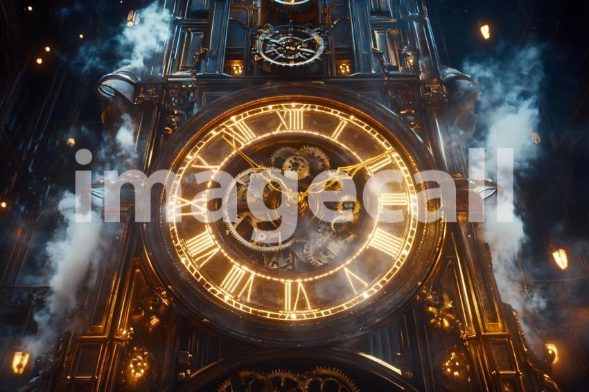 Clips12345 Steampunk Clocktower A majestic towering clocktower  476b717e e308 4058 8cfc 747b49433db9 part1