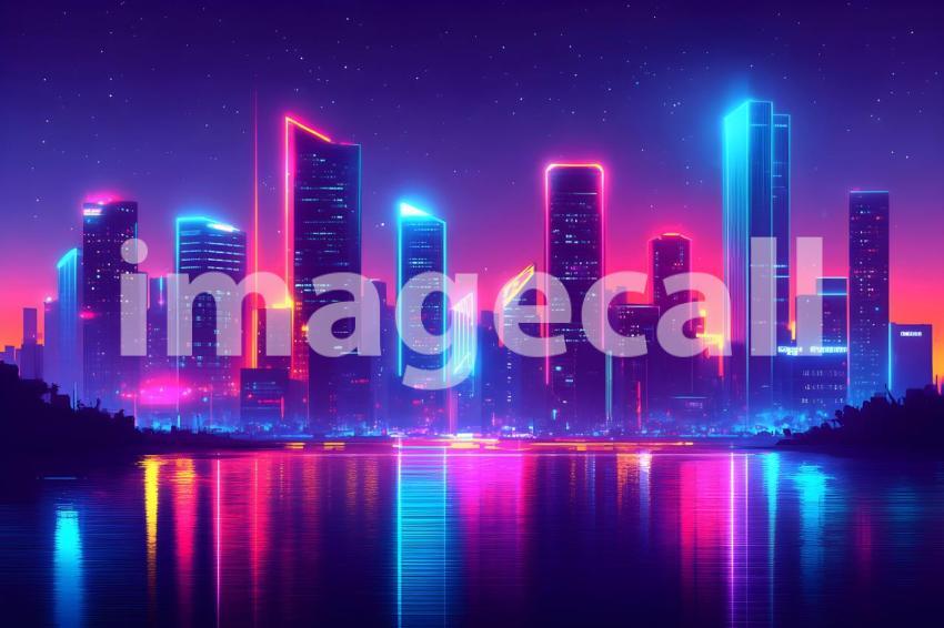 U3644368625 Neon Cityscape Nightlife A futuristic cityscape a fdf388b2 3a5b 407f bf3d bf9efd6a182b 2