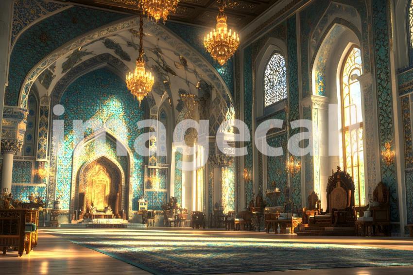 U3644368625 Persian Palace Hall A luxurious Persian style pal 4da3b7be 3446 4419 a519 923510e494a2 3