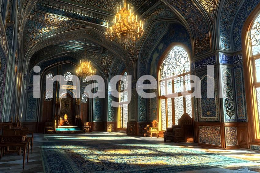 U3644368625 Persian Palace Hall A luxurious Persian style pal 28cfd6fc 9c9d 4eab a1ef d4234f2261d5 2