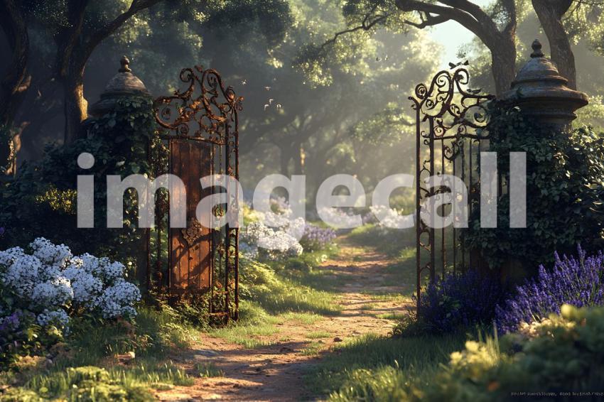U3644368625 Secret Garden with Antique Gate A secret garden e 1a851c48 42f6 4378 87c5 90a323f71949 1