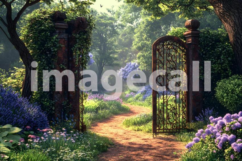 U3644368625 Secret Garden with Antique Gate A secret garden e e06119be 9e22 44ca a55f fc5cb3274b58 1