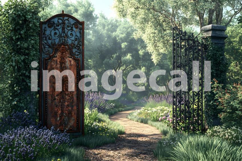 U3644368625 Secret Garden with Antique Gate A secret garden e e06119be 9e22 44ca a55f fc5cb3274b58 2