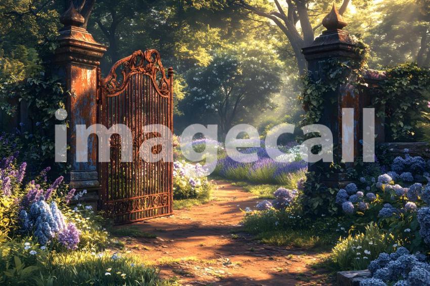 U3644368625 Secret Garden with Antique Gate A secret garden e f1355e43 0386 4195 aec1 9186f62c77d1 0