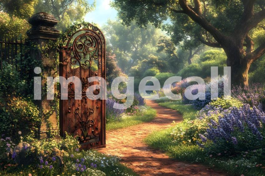 U3644368625 Secret Garden with Antique Gate A secret garden e f1355e43 0386 4195 aec1 9186f62c77d1 3