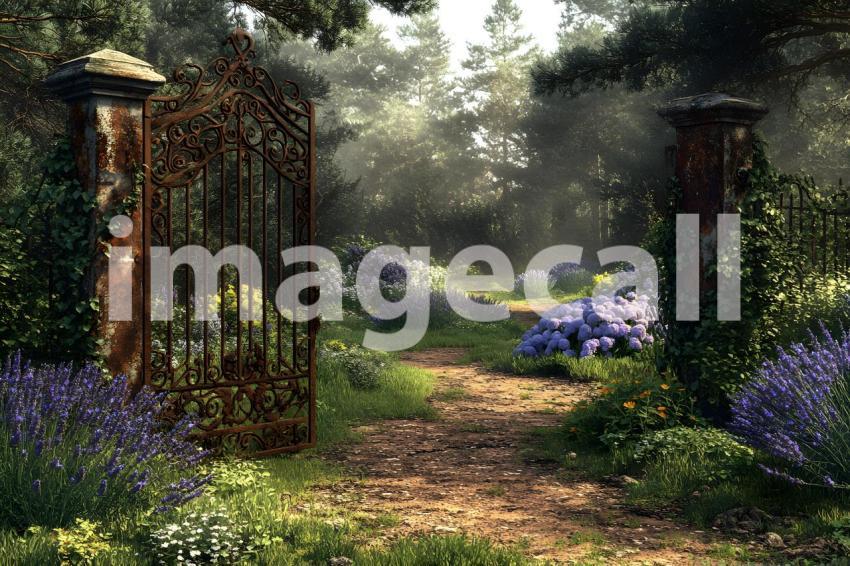 U3644368625 Secret Garden with Antique Gate A secret garden e f1355e43 0386 4195 aec1 9186f62c77d1 2