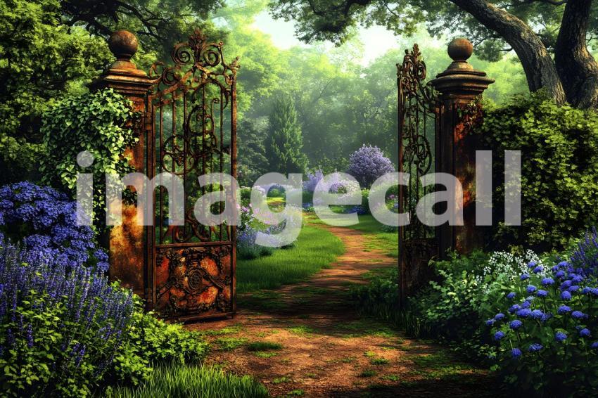 U3644368625 Secret Garden with Antique Gate A secret garden e e06119be 9e22 44ca a55f fc5cb3274b58 3