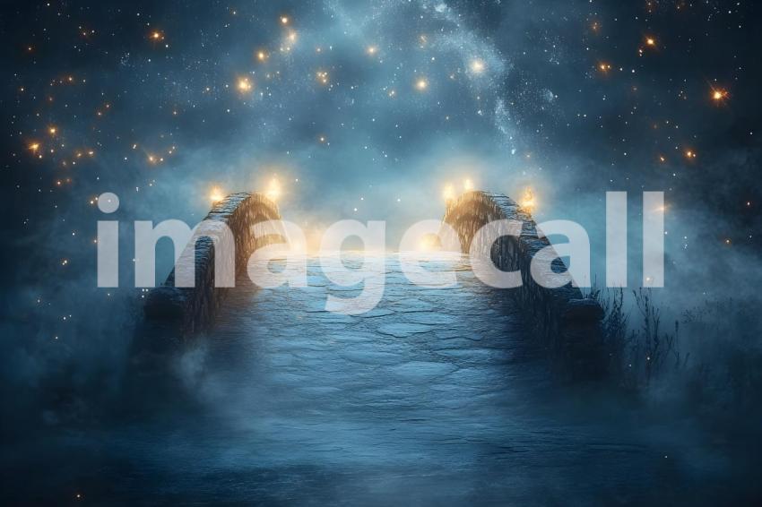 U3644368625 Whimsical fairy bridge over a glowing stream surr 3cd76bd0 3358 4449 b853 ad341928d018 0