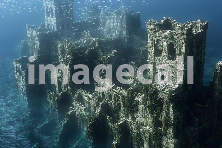 Clips12345 Submerged Ruins An ancient city partially submerged  61afdd41 fbb3 4a2b 861d 8681a9a5ad5d part3