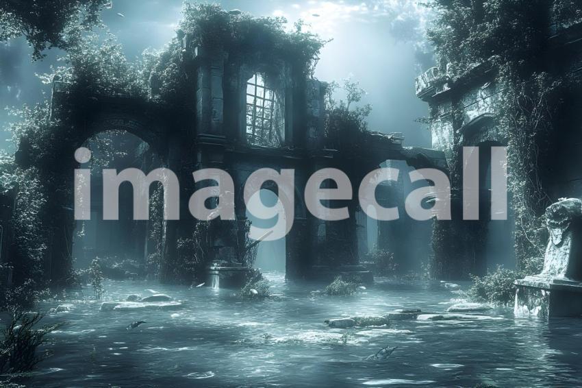 Clips12345 Submerged Ruins An ancient city partially submerged  61afdd41 fbb3 4a2b 861d 8681a9a5ad5d part2