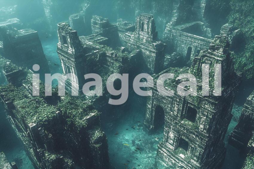 Clips12345 Submerged Ruins An ancient city partially submerged  bcd7e37e 4949 455a bcb2 c71907f7b65e part3