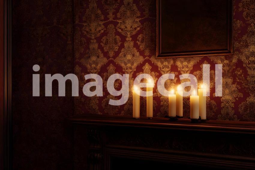 Clips12345 Vintage Room with Candlelight A cozy vintage room  98a5fee5 6739 4342 bf7e 4e631bc1c767 0