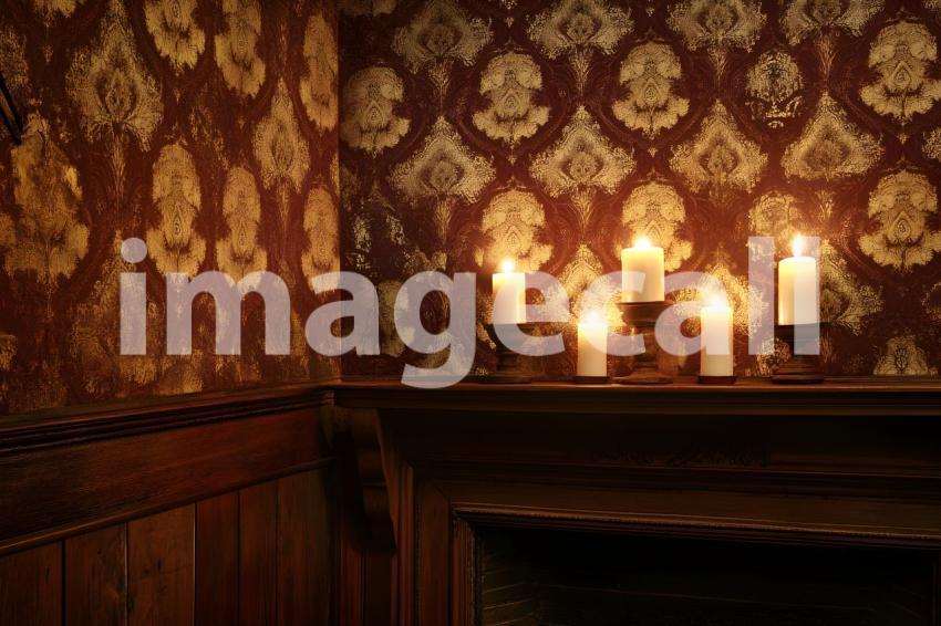 Clips12345 Vintage Room with Candlelight A cozy vintage room  156d8d20 7b56 4555 8fcf d370be3ef19b 3