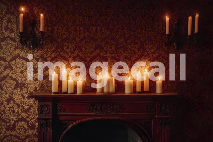 Clips12345 Vintage Room with Candlelight A cozy vintage room  60b63fcc a7b3 4fc6 90af f9612cffc755 0