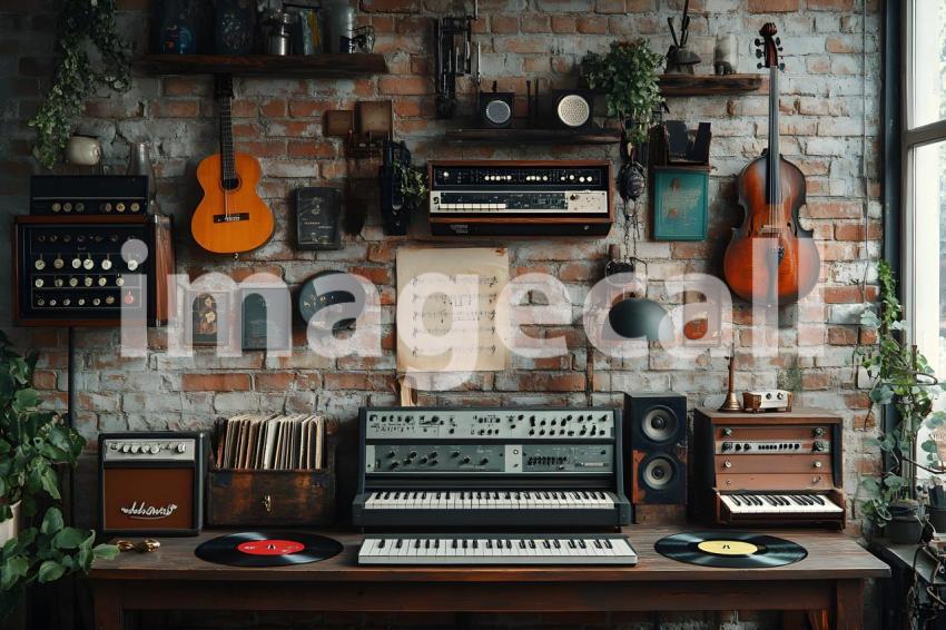 U3644368625 Vintage Music Loft A charming loft style music ba f51bfcb9 39b8 4f2e 8e11 b26f20b49b97 3