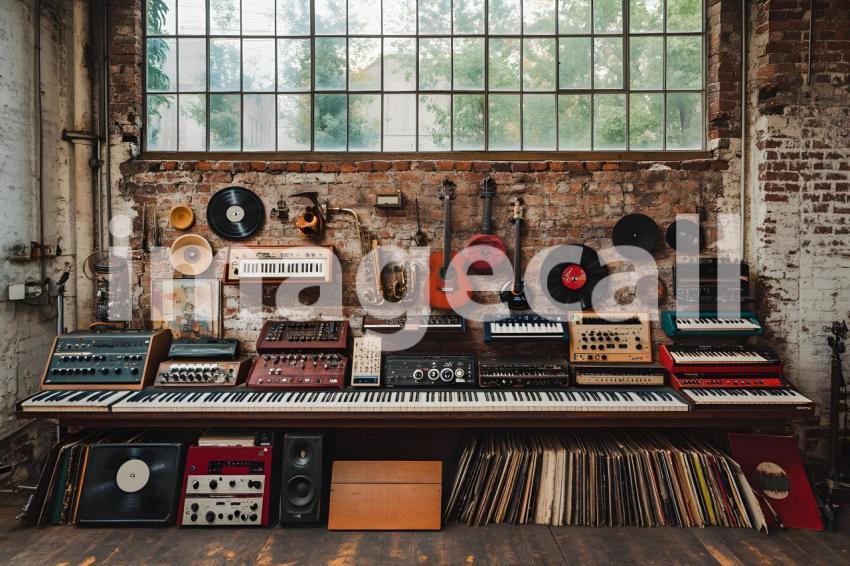 U3644368625 Vintage Music Loft A charming loft style music ba f51bfcb9 39b8 4f2e 8e11 b26f20b49b97 1