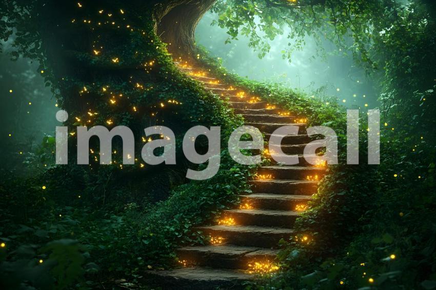 U3644368625 Winding staircase carved into a giant tree illumi bbbc03cb 4b07 41bb a0ff 716025ca0a3e 3