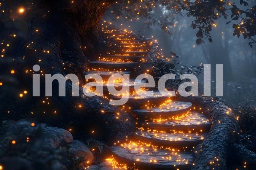 U3644368625 Winding staircase carved into a giant tree illumi c42e6c86 1535 4231 90ee 46b5c5b8a809 3