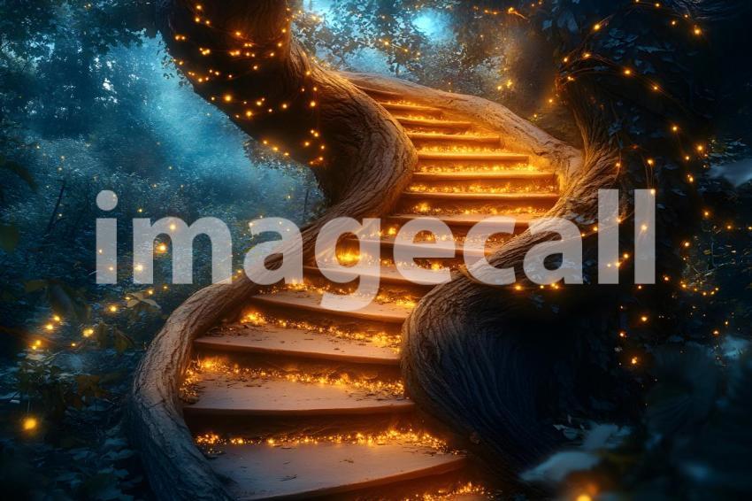 U3644368625 Winding staircase carved into a giant tree illumi c42e6c86 1535 4231 90ee 46b5c5b8a809 0