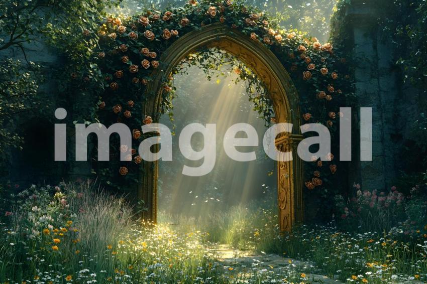 U3644368625 Secret Garden with Golden Arches A hidden garden  a3bcd6a9 3a26 4907 b01c b212779283b6 0