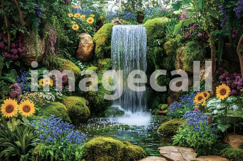 U3644368625 Secret Garden with Waterfall A hidden garden with 2efcfe78 dce6 4a7a 92bf 213da2279118 1