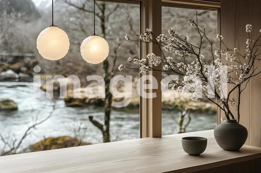 U3644368625 Modern Nordic Retreat A serene and cozy backdrop  8bb7d942 ad66 4d2d a89a 461b677759b9 0