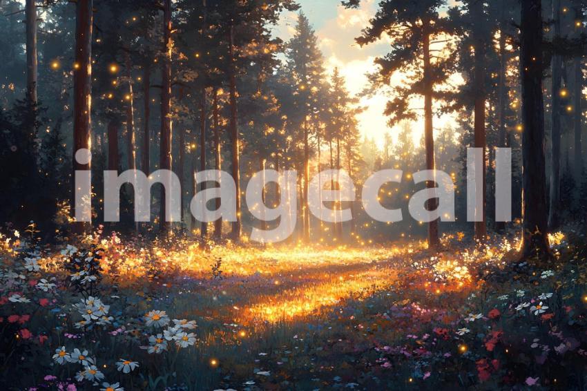 U3644368625 Fairytale Forest Clearing A magical forest with a 9f3bec4f 7794 482f b2ac 7f16dae893c6 2