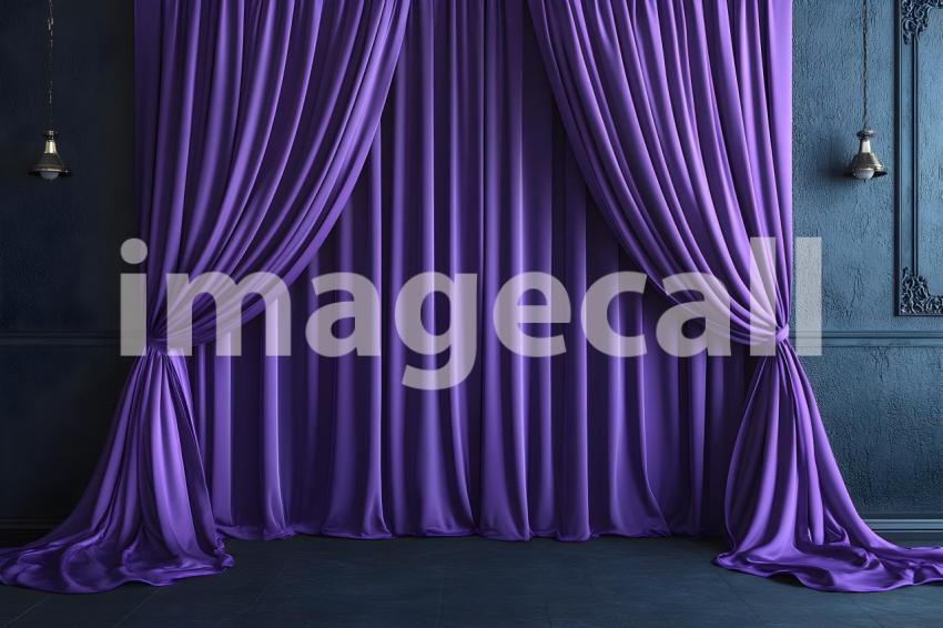 Clips12345 Royal Purple Satin Curtains A regal backdrop with sm 3148fbdf 1d76 4424 a584 9d100b70e590 part3