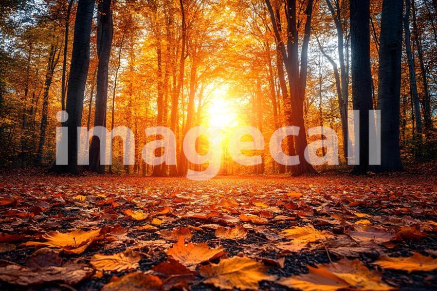 Clips12345 Autumn Chestnut Leaves A vibrant autumn scene feat 9f99fda7 1643 4112 9e34 3c51a9370198 3