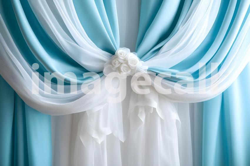 Clips12345 Ocean Blue Satin with Soft White Accents A serene an f673951b b88e 4b2b 9555 149fdf99ce90 part1