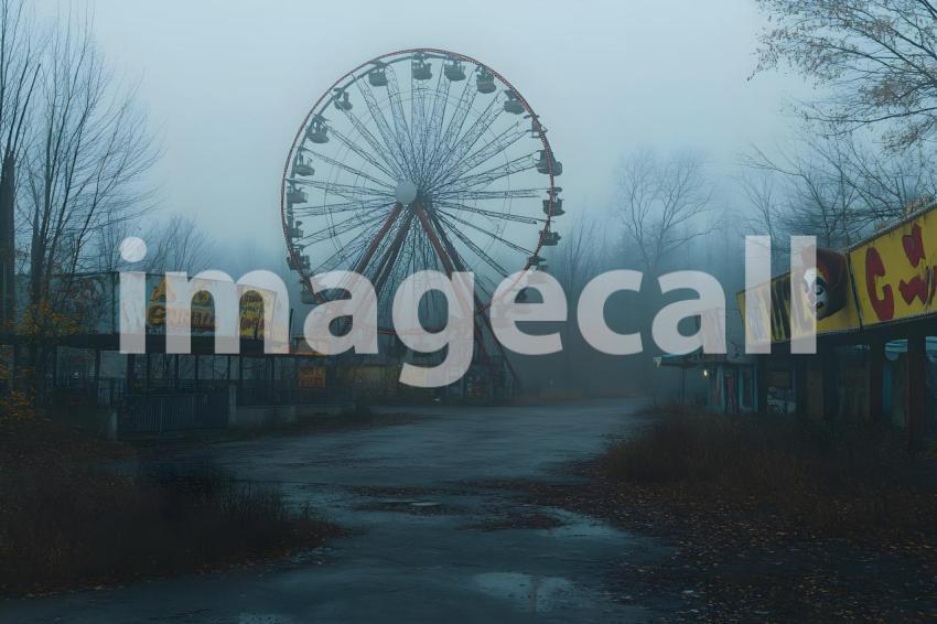 Abc1323 Abandoned Carnival A deserted spooky carnival with ta 2e106bd8 b805 413f b146 5b3d600994bf 3