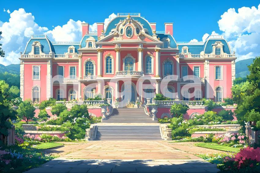 Abc1323 baroque house backdrop  The rich vibrant colors evoke a 72beda2b f9c7 44d5 bab0 a44d1f0c24ac part1