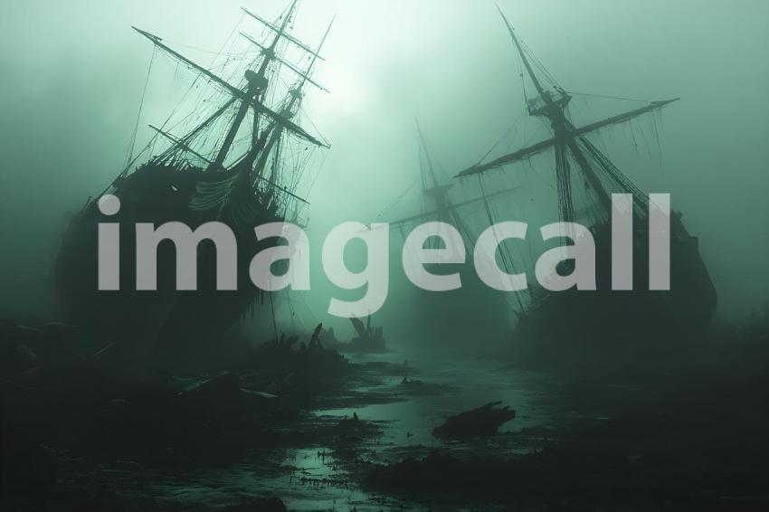 Abc1323 Ghost Ship Graveyard A foggy ocean scene with the rem 09d4f87f 4422 49c5 a2ef ae093457dece 2