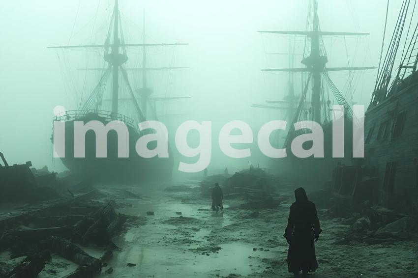 Abc1323 Ghost Ship Graveyard A foggy ocean scene with the rem 09d4f87f 4422 49c5 a2ef ae093457dece 1