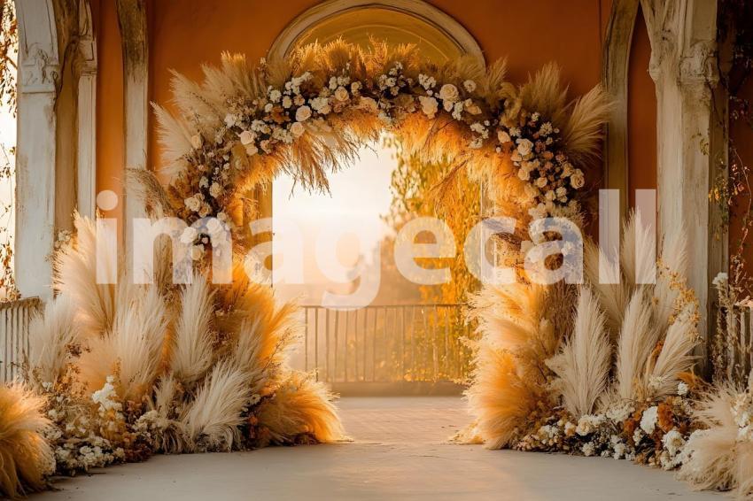 Abc1323 Boho Sunset Arch A dreamy sunset lit archway adorned  0af049db 1d0a 4b5a 978b 9ad16dee614b 0