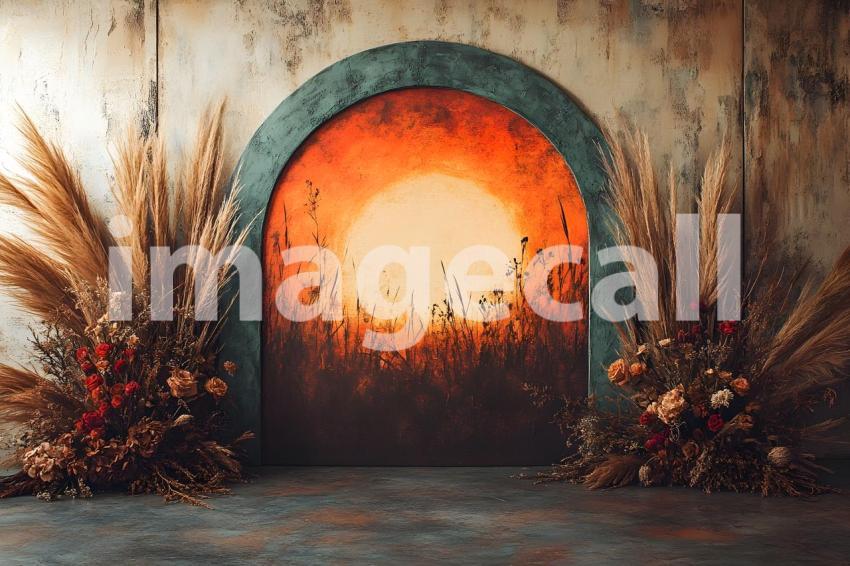 Abc1323 Boho Sunset Arch A dreamy sunset lit archway adorned  0af049db 1d0a 4b5a 978b 9ad16dee614b 1