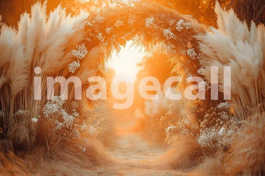 Abc1323 Boho Sunset Arch A dreamy sunset lit archway adorned  1f6588e9 d03c 4d43 b576 e40b3a0e3f18 0