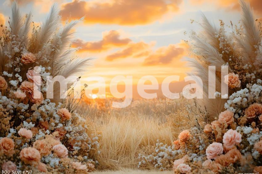 Abc1323 Boho Sunset Arch A dreamy sunset lit archway adorned  1f6588e9 d03c 4d43 b576 e40b3a0e3f18 2